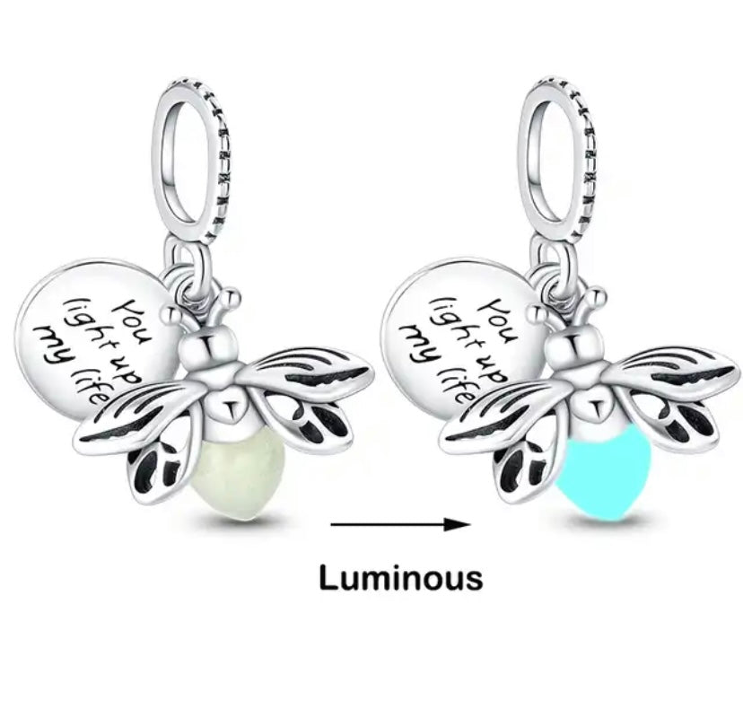 GLOW FIREFLY CHARM